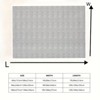Nasitip Washable Rug,Low-Pile Foldable Carpet,Mid-Century Non-Shedding,Floor Cover for Living Room Dining Room Bedroom Office - 3 of 4