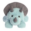 Aurora Medium Triceratops Flopsie Adorable Stuffed Animal Blue 13" - 2 of 4