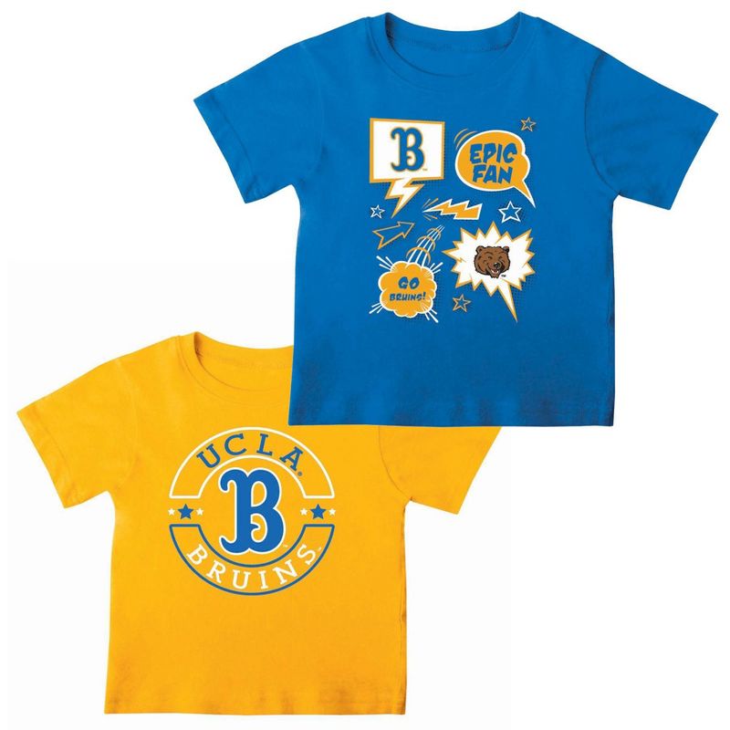 NCAA UCLA Bruins Toddler Boys&#39; 2pk T-Shirt, 1 of 4