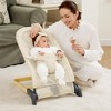 Grungis Ergonomic Baby Bouncer,Foldable Baby Bouncer Seat with 3 Height Adjustments,Portable Newborn Rocker for Babies 0-6 Months Mesh - 2 of 4