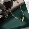 Ross-Simons 3mm 10kt Yellow Gold Paper Clip Link Necklace - 2 of 4