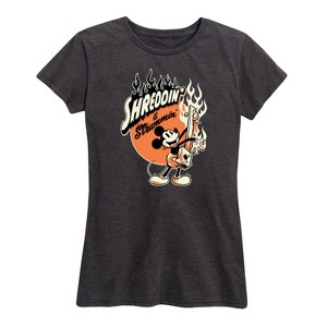 Women's - Disney - Shreddin And Strummin Short Sleeve Graphic T-Shirt - 1 of 4