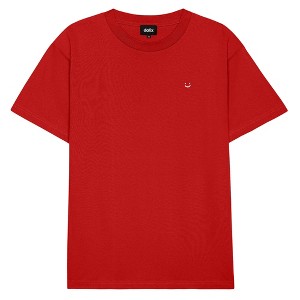 Dalix Mens Lil Smile Heavy Weight Cotton Tee - 1 of 4