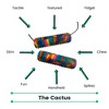 Chewigem Cactus Chewable Tube, Black, Set of 2 - 4 of 4