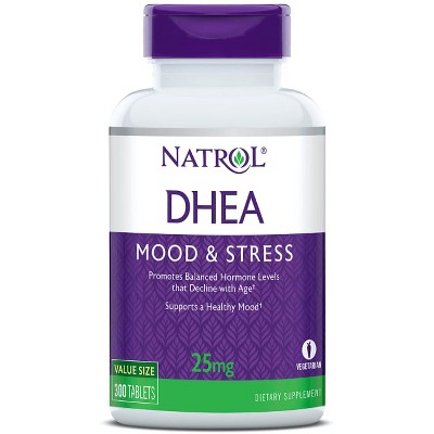Natrol Dhea 25 mg 300 Tabs.