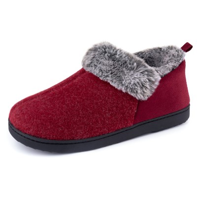 RockDove Women's Nora Faux Fur Trim Bootie