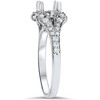 Pompeii3 1/3ct Diamond Semi Mount Engagement Ring Setting 14K - 2 of 4