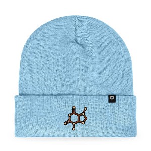 Dalix Molecule Embroidered Beanie Science Warm Winter Knit Hat for Men - 1 of 4