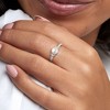 Ross-Simons 5.5-6mm Cultured Pearl Ring With Diamonds in Sterling Silver - 2 of 4