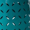 Sapphtopaz Outdoor End Table Modern Outdoor End Table Outdoor Side Table, Iron Patio Table Small Table for Backyard, Balcony, Porch - 2 of 4