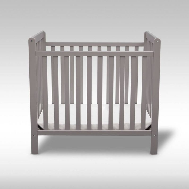 Delta Children Classic Mini Crib Convertible to Twin Bed, 1 of 9