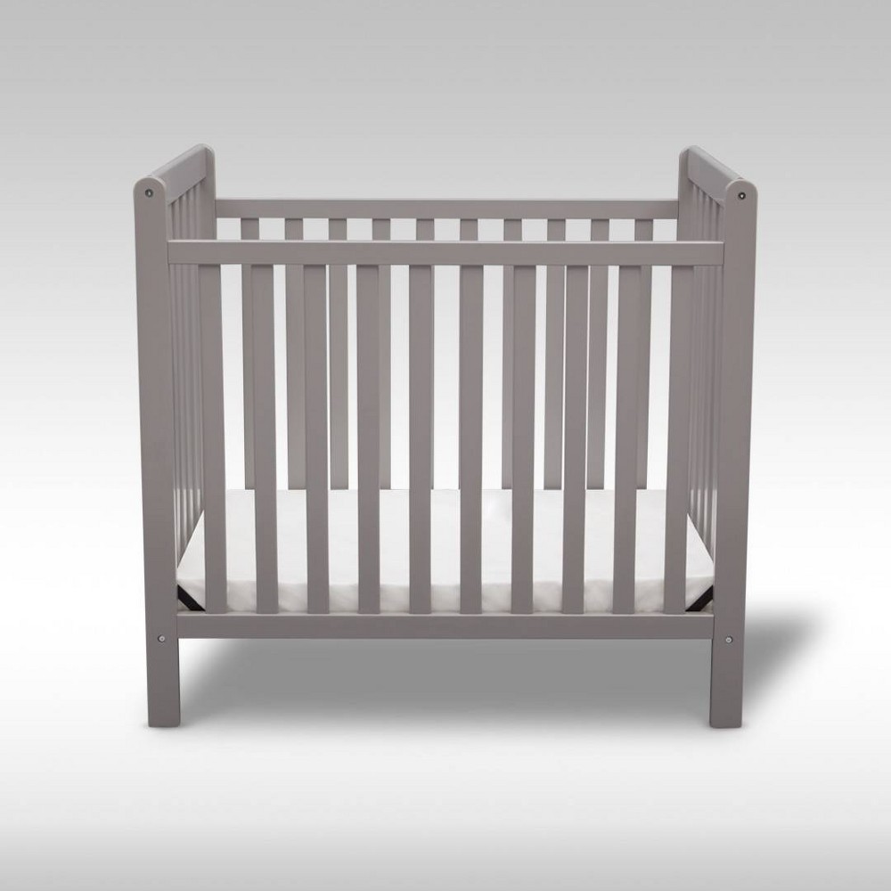 Delta Children Classic Mini Crib Convertible to Twin Bed - Gray -  51529436