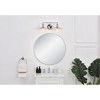 Elegant Lighting Etude 2 light chrome Wall Sconce - 2 of 4