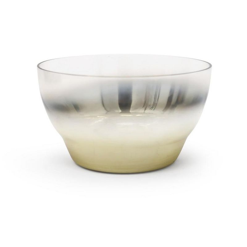 Classic Touch Set of 6 Dessert Bowls with Gold Ombre Design, 4"D, 1 of 4