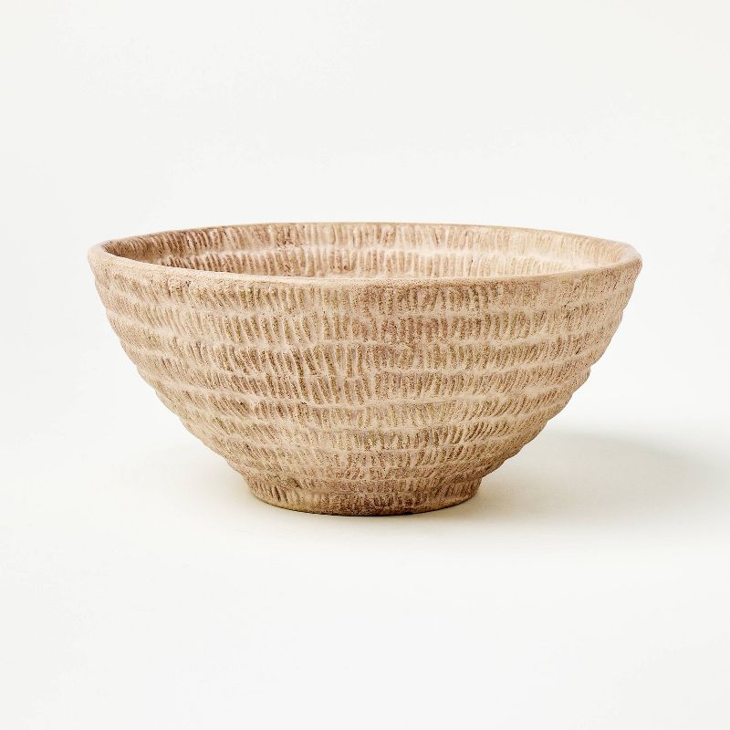 Ceramic Textured Bowl Brown - Threshold&#8482; designed with Studio McGee, 1 of 12
