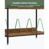 MOEPISY 2-Tier Vinyl Record Storage Holder Rack, 250 LP Albums Display Shelf - 4 of 4