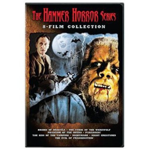 The Hammer Horror Series 8 film Collection dvd Target