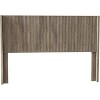 Boersma Queen Size Fluted Headboard ONLY - Wall Mount Wood Headboard for Bedroom, Rustic & Modern Farmhouse,Boho,Fluted Panel,Wingback Design - 2 of 4