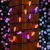 Novelty Lights C6 LED Christmas String Lights 70 Strawberry Bulbs (Green Wire, 24 Feet) - 4 of 4