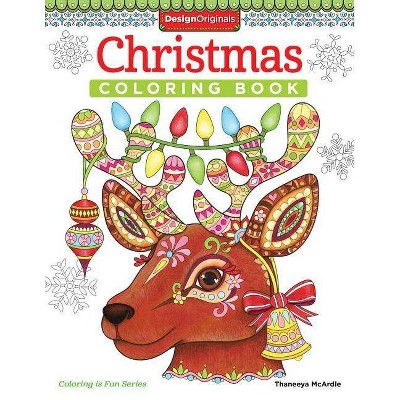 Christmas Coloring Book - (Coloring Is Fun) by  Thaneeya McArdle (Paperback)