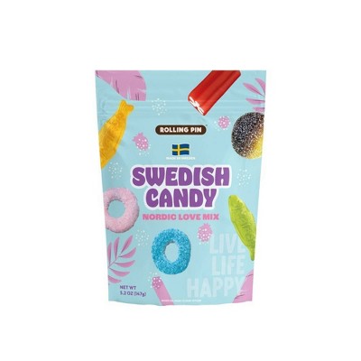 Rolling Pin Nordic Love Swedish Gummy Candy - 5.2oz