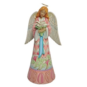 Jim Shore 9.75 In Easter Faith Lillies Dove Blessing Figurines - 1 of 3