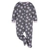 Gerber Baby Girls' Sleep N' Play Pajamas, 4-pack - 2 of 4