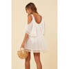 Women's Gauze Crochet Coverup - SURF GYPSY - 3 of 3