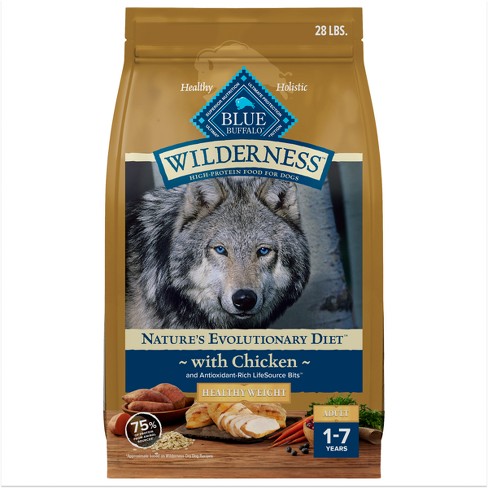 Blue Buffalo Healthy Weight Adult Dry Dog Food With Chicken Flavor ...