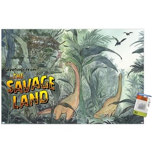 Trends International Marvel: Hero Lands - The Savage Land 2 Unframed Wall Poster Prints - 1 of 4