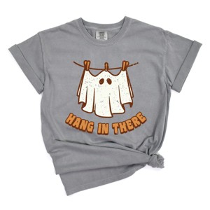 Simply Sage Market Hang In There Ghost Garment Dyed Tee - 1 of 4