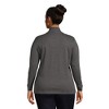 Lands' End Women's Relaxed Cotton Long Sleeve Mock Turtleneck - 2 of 4