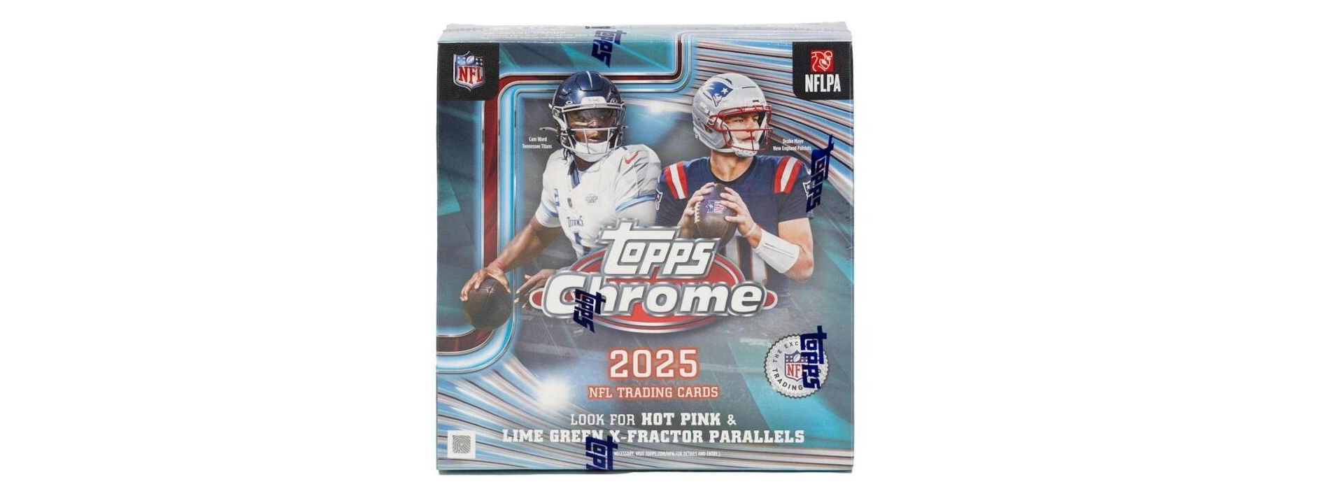 2025 Topps Chrome Football Mega Box