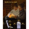 Link Clip On LED Book Light For Reading In Bed Flexible Head Portable Rechargeable Multiple Lighting Colors & Brightness For Adults & Kids - 4 of 4