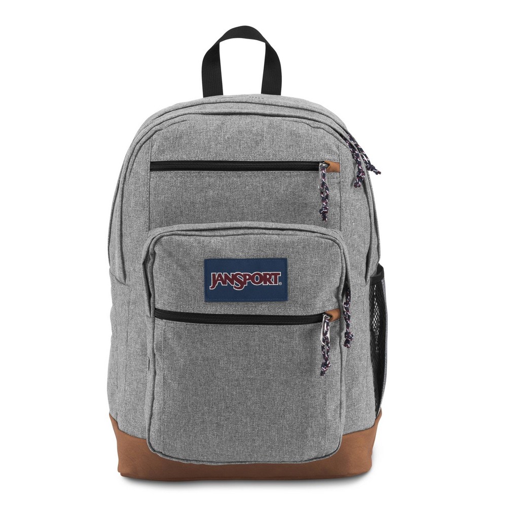 Photos - Backpack JanSport Cool Student 17.5"  - Gray Letterman 