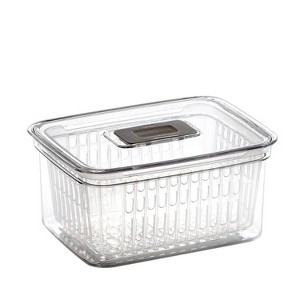 LunaLulinlk Produce Saver - 6.8 Cup/1.6L | Fridge Storage Containers for Fruits and Vegetables | Vegetable Storage with Adjustable Air Vent - 1 of 4