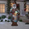 Gemmy Christmas Inflatable Mandalorian™ with Grogu™, 6.5 ft Tall, Multi - 2 of 2
