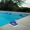 Northlight Hand-Held Swimming Pool Wall and Floor Scrubber Pad Brush with Molded Handle 5.5" - Blue/White - 4 of 4