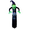 Sunnydaze Winifred the Wicked Witch Halloween Inflatable - 8' H - 3 of 4
