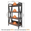 Freestanding 4-Tier Kitchen Baker's Rack with Adjustable Shelves, Heavy Duty Storage Shelf with Open Back for Pantry or Garage-3irtyhousy - 4 of 4