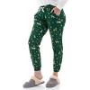 Old Ranch Brands Women's Holiday Dog Organic Pajama Jogger - 4 of 4