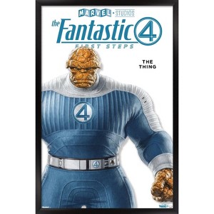 Trends International Marvel Fantastic Four: First Steps (2025) - The Thing Feature Series Framed Wall Poster Prints - 1 of 4