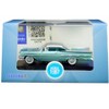 1959 Pontiac Bonneville Coupe Seaspray Green with Silver Top 1/87 (HO) Scale Diecast Model Car by Oxford Diecast - 3 of 3