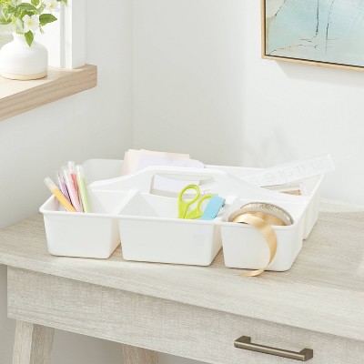 Divided Caddy Organizer White - Brightroom&#8482;_0