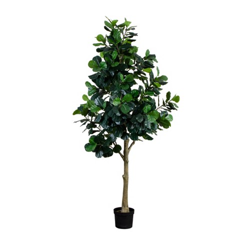 Nearly Natural 13-ft Artificial Fiddle Leaf Fig Tree - image 1 of 4