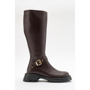 Covela - Brown Knee-High Boot (Women) | Prologue Shoes - 1 of 4