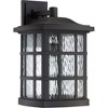 Quoizel Lighting Stonington 1 - Light Sconce in  Matte Black - 4 of 4