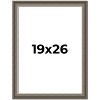 PosterPalooza | Weathered Black Picture Frame - UV Acrylic, Foam Board Backing, Hanging Hardware - 2 of 4
