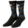 Mens Pac-Man Maze and Logo Crew Socks 2-Pack - 3 of 4