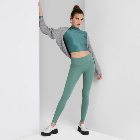 Women's High-waisted Butterbliss Leggings - Wild Fable™ Green L : Target